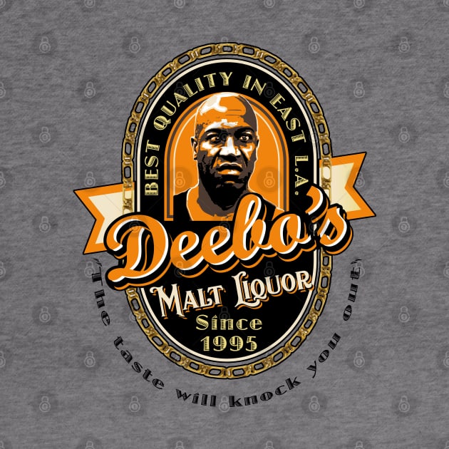 Deebo's Malt Liquor Label Lts by Alema Art